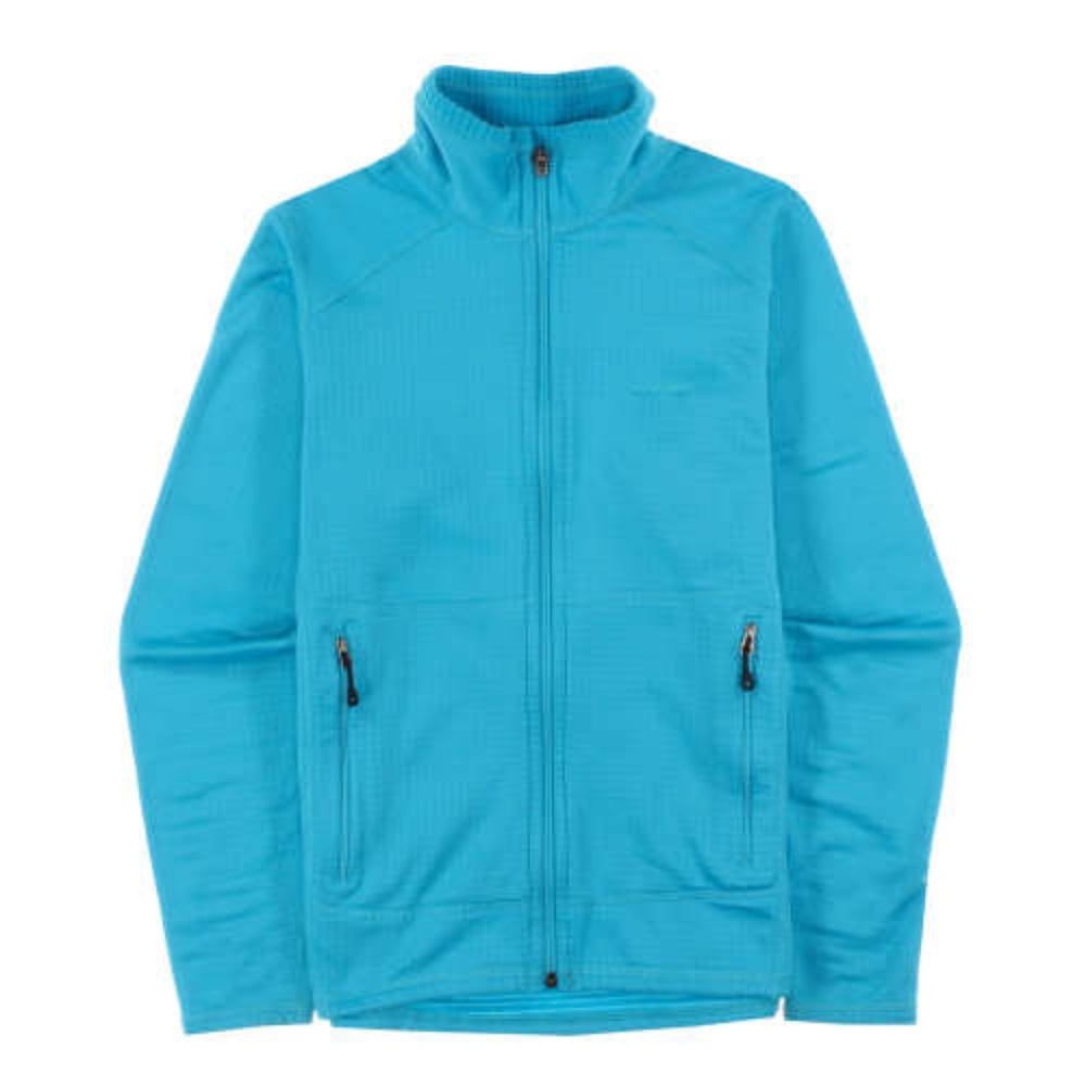 Patagonia Womens L Microgrid Ultramarine R1 Fleece